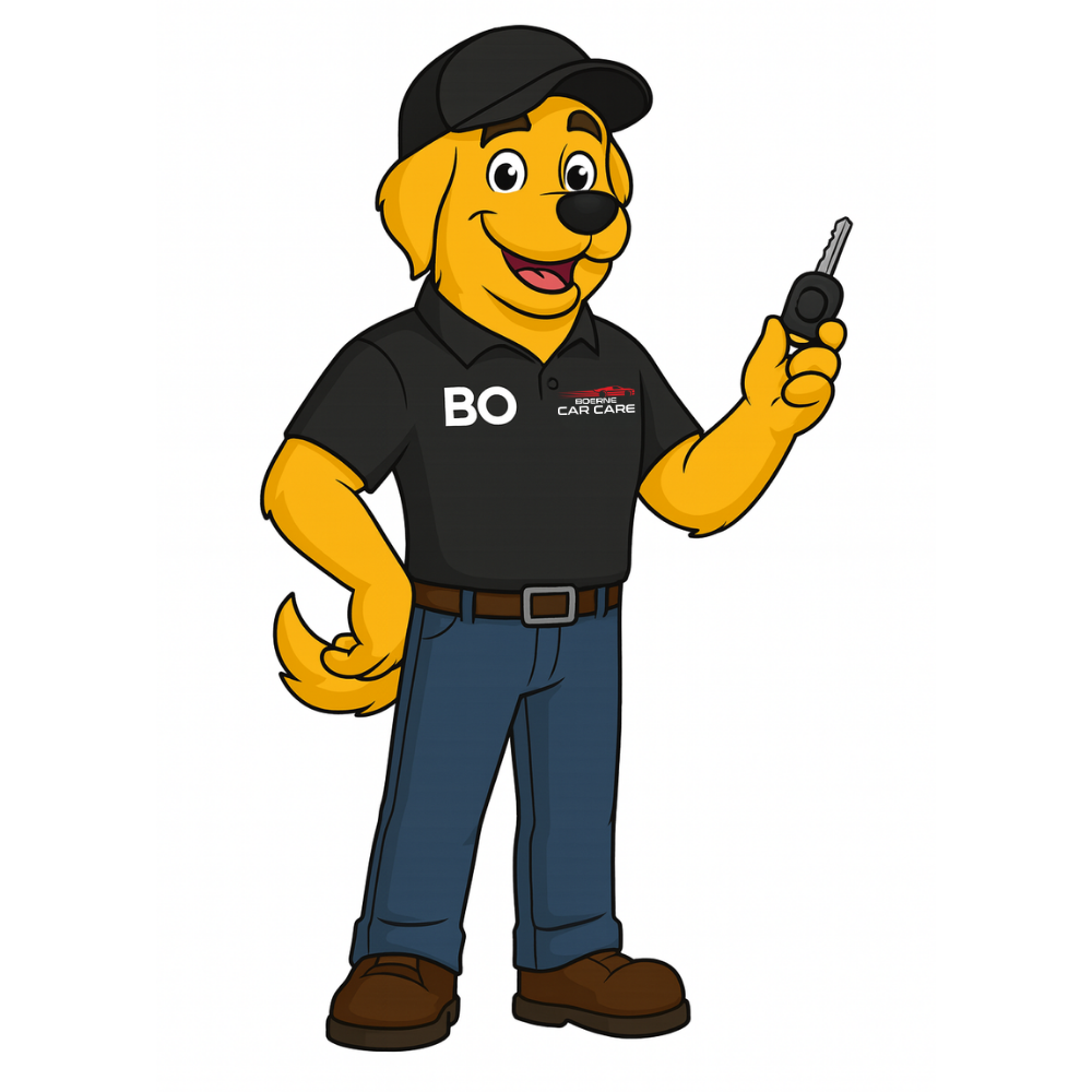 Bo with Key Boerne Car Care
